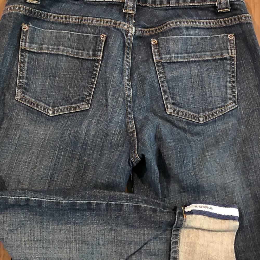 Banana Republic cropped jean capris